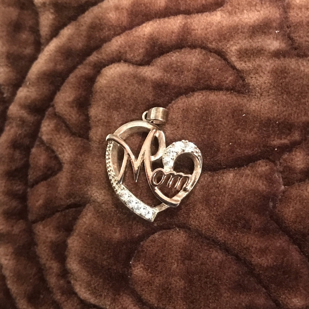 “ MOM” Sterling Silver Charm
